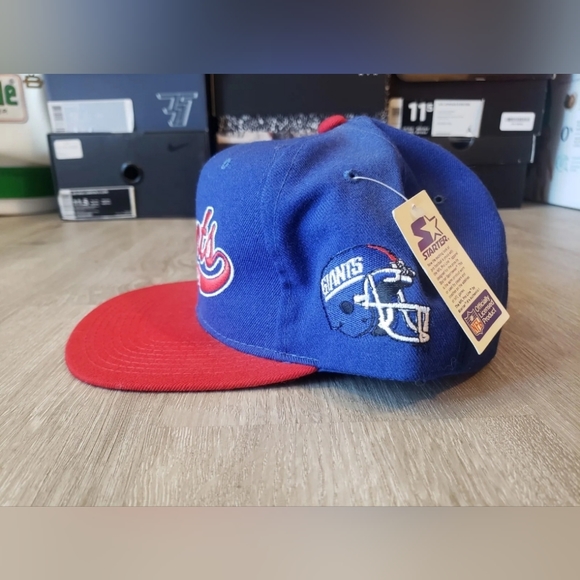 Vintage New York Giants Script Snapback Hat Starter Proline New w/tags - Picture 5 of 5